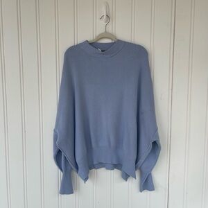 Free People Light Blue Women's Sweater